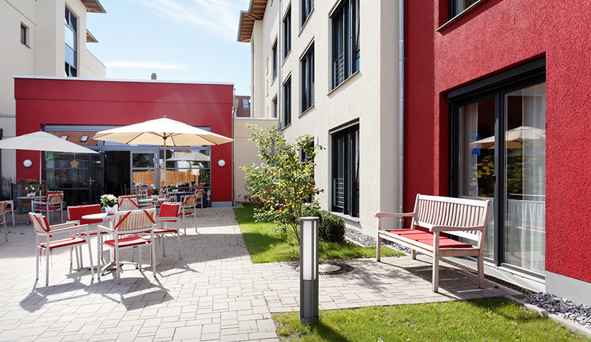Seniorenzentrum Elisabethstraße, Detmold Fassade