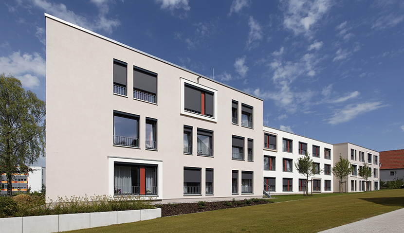 Seniorenzentrum Sofienstraße, Detmold Fassade